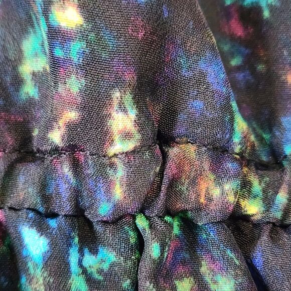 Derek Lam for Design Nation Nightshade Rio De Janeiro Peplum Splatter Top sz L - Picture 9 of 13